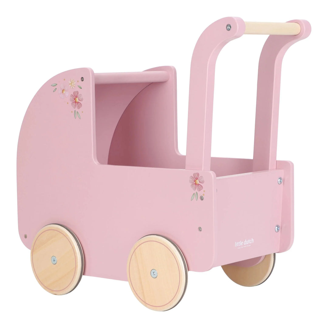 Little Dutch Wooden Doll Pram & Bedding