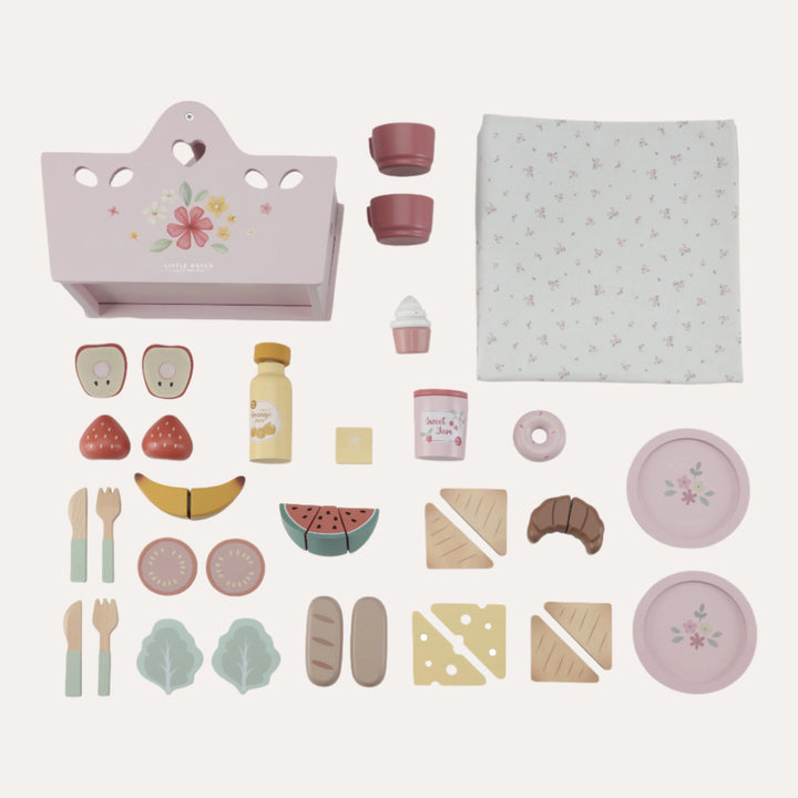 Little Dutch Wooden Picnic Play Set