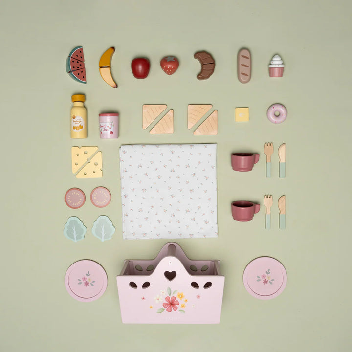 Little Dutch Wooden Picnic Play Set