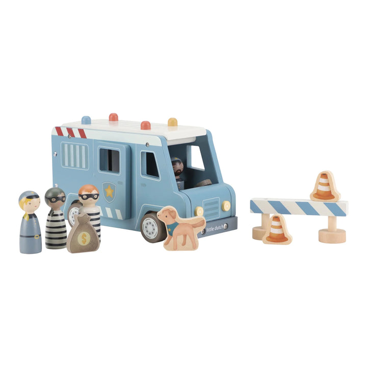 Little Dutch Wooden Police Van