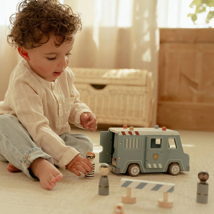 Little Dutch Wooden Police Van
