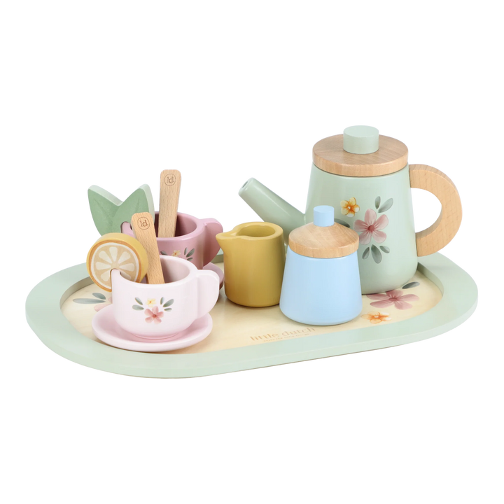 Little Dutch Wooden Tea Set