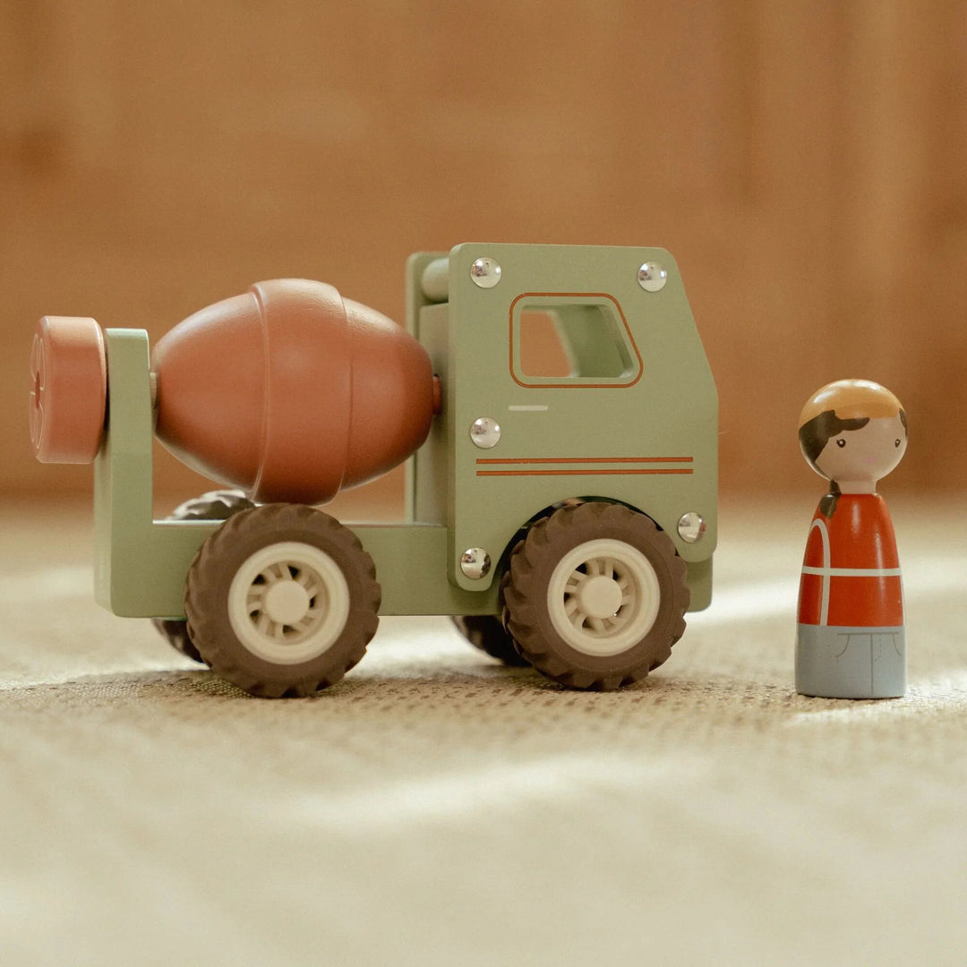 Little Dutch Wooden Cement Truck