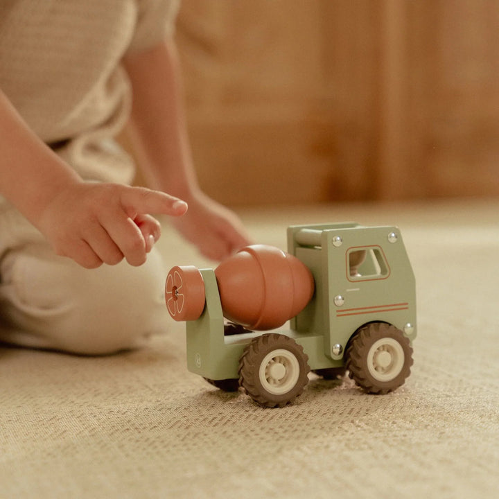 Little Dutch Wooden Cement Truck