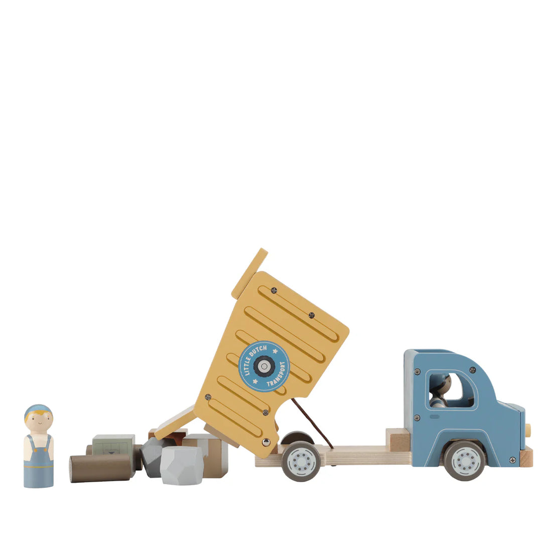 Little Dutch Wooden Garbage Truck