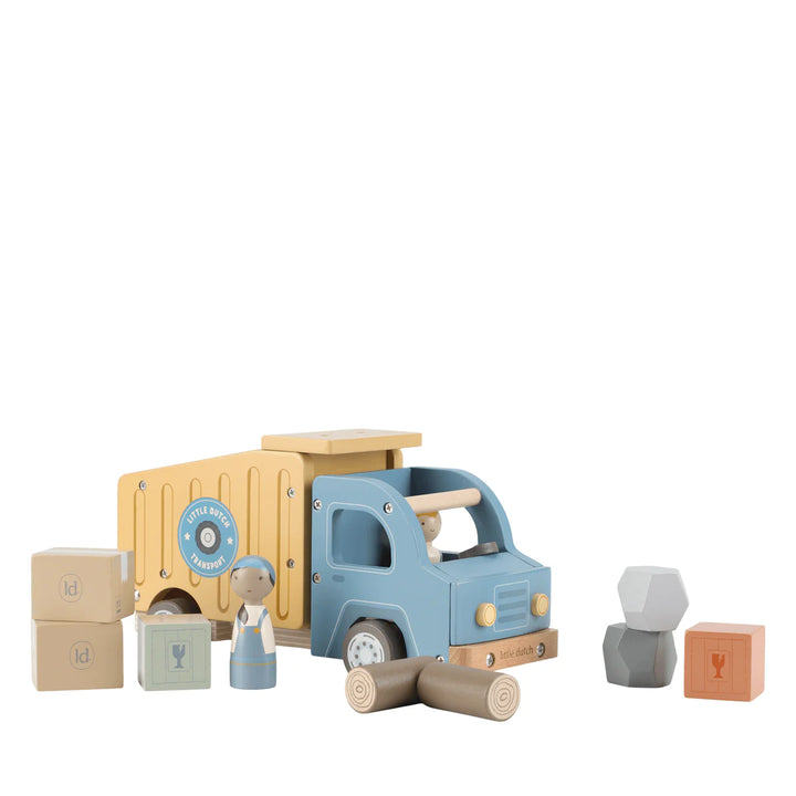 Little Dutch Wooden Garbage Truck