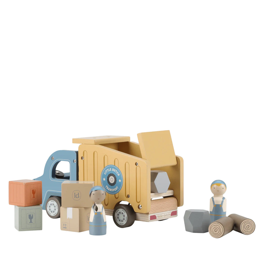 Little Dutch Wooden Garbage Truck