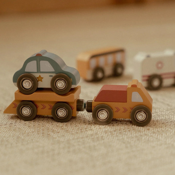 Little Dutch Wooden Vehicle Set