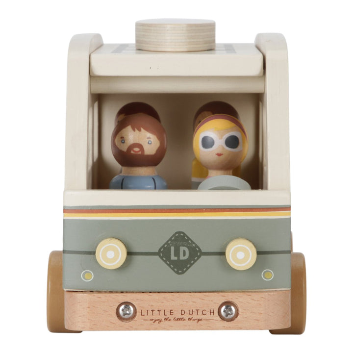 Little Dutch Wooden Vintage Campervan Toy