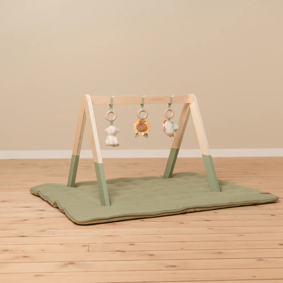 Little Farm Wooden Baby Gym