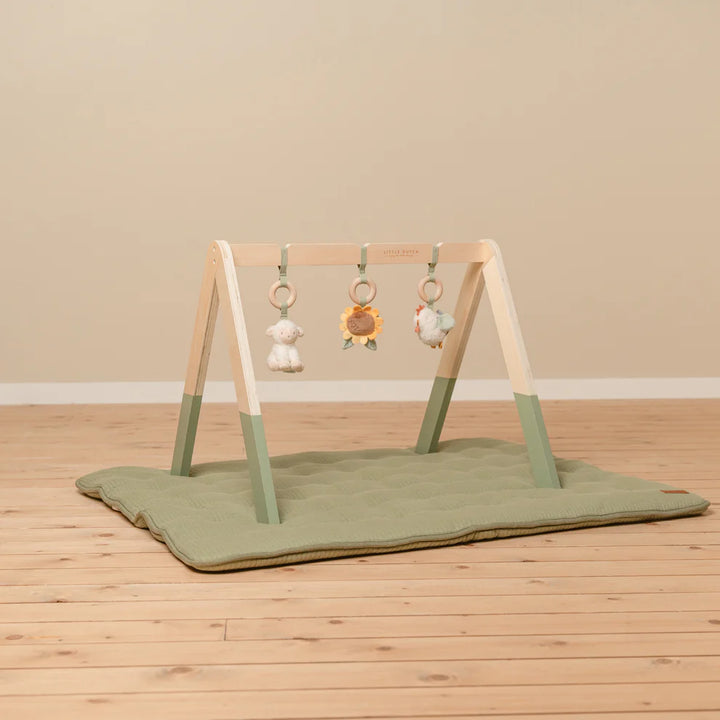 Little Farm Wooden Baby Gym