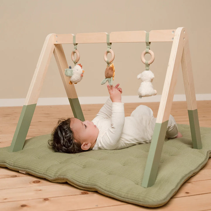 Little Farm Wooden Baby Gym