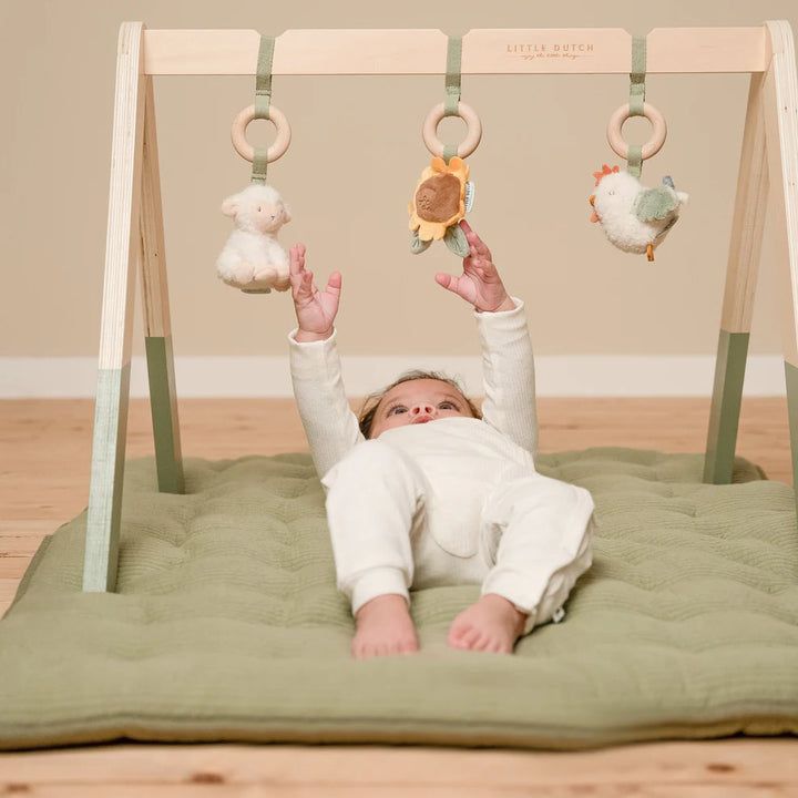 Little Farm Wooden Baby Gym
