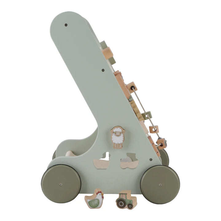 Little Farm Wooden Multi-Activity Baby Walker
