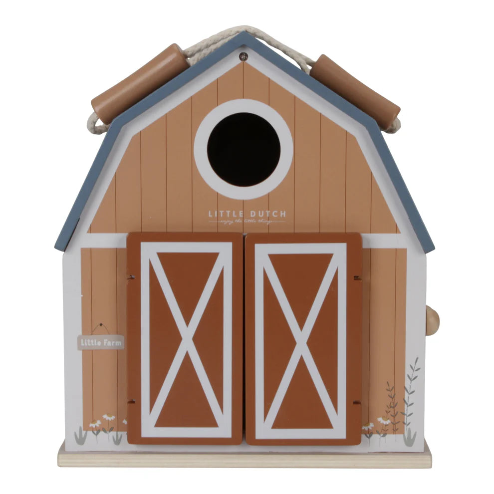Little Farm Wooden Portable Farmhouse Set