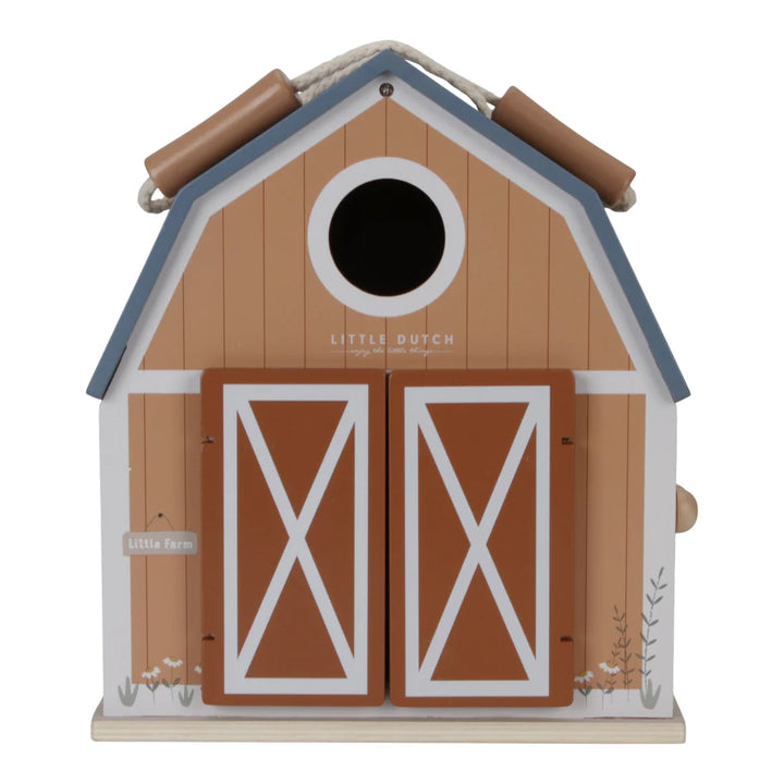 Little Farm Wooden Portable Farmhouse Set
