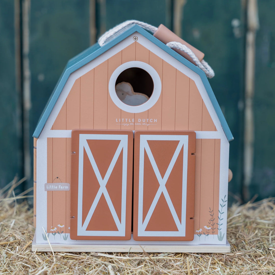 Little Farm Wooden Portable Farmhouse Set