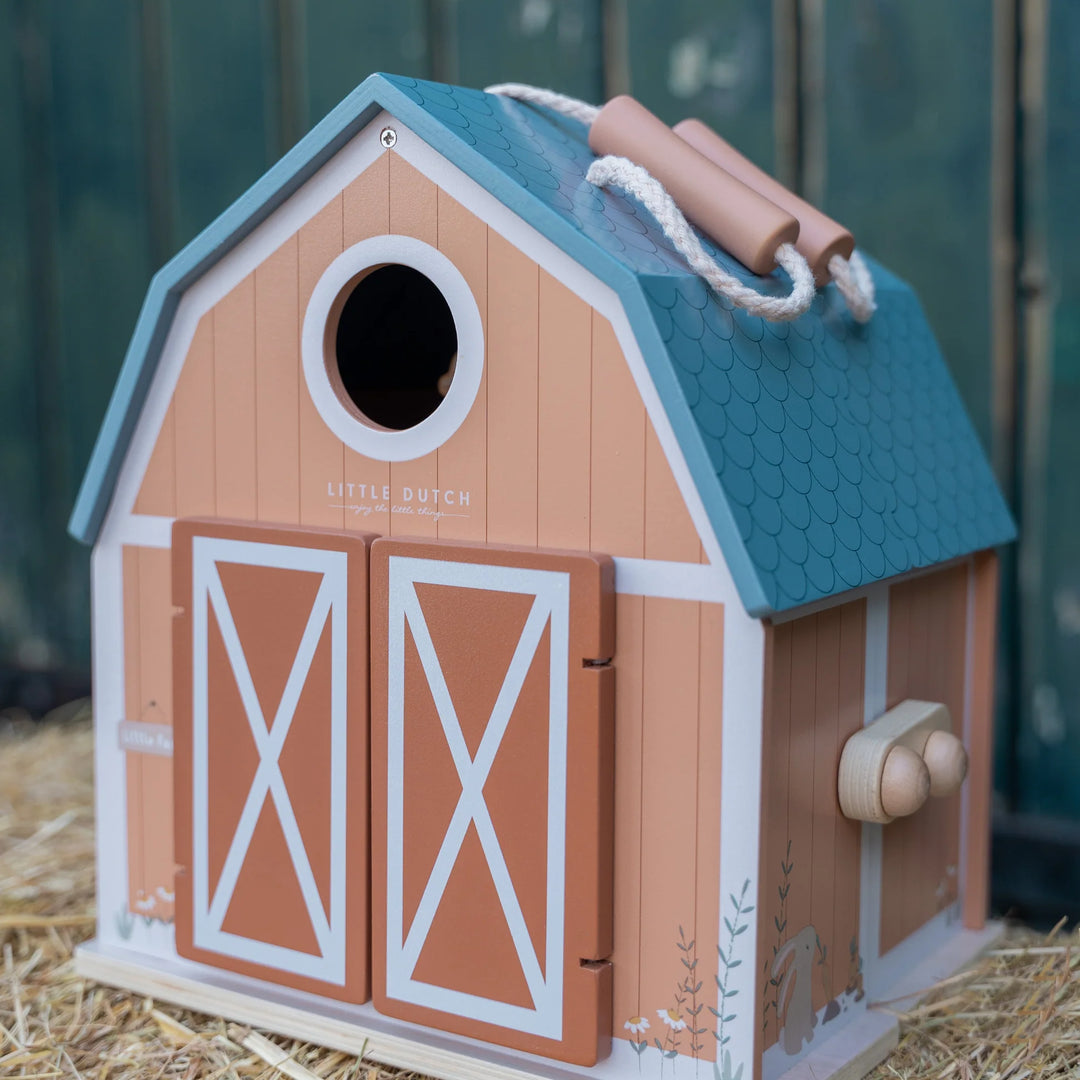 Little Farm Wooden Portable Farmhouse Set