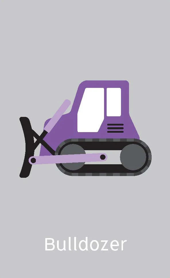 Little Genius Snap Cards - Trucks & Diggers