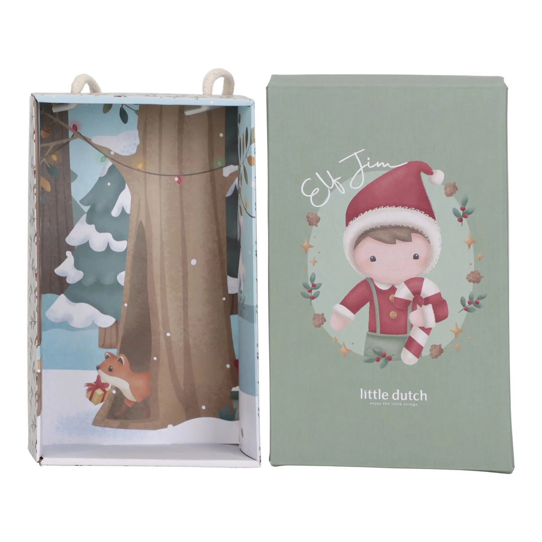 Little Dutch Christmas Plush Doll in Gift Box - Jim