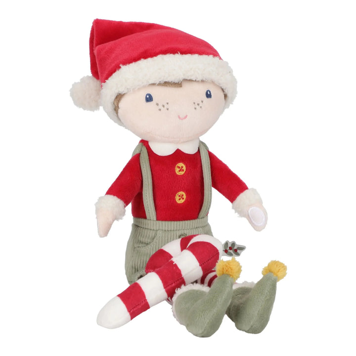 Little Dutch Christmas Plush Doll in Gift Box - Jim