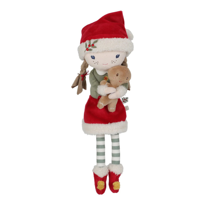 Little Dutch Christmas Plush Doll in Gift Box - Rosa