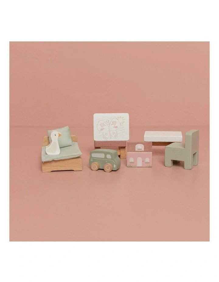Little Dutch Doll's House Children's Room Play Set