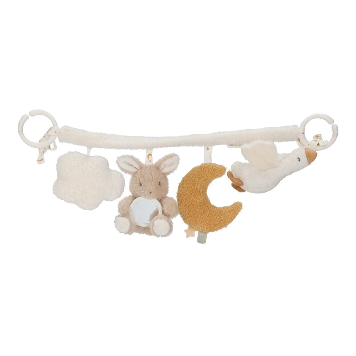 Little Dutch Newborn Naturals Stroller Toy Chain