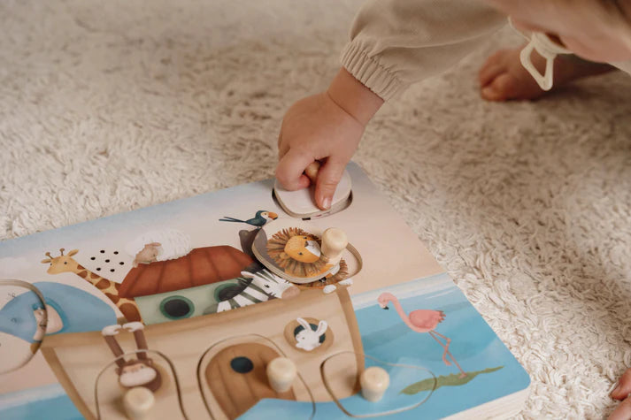 Little Dutch Noah's Ark Wooden Sound Puzzle