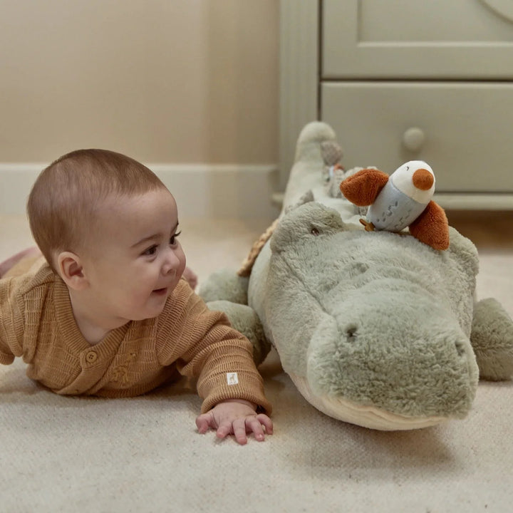 Little Dutch Safari Friends Giant Activity Cuddle Crocodile