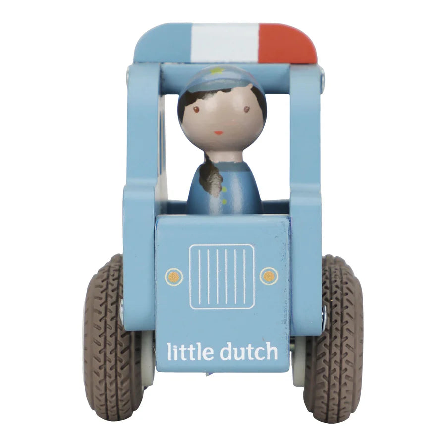 Little Dutch Wooden Police Car
