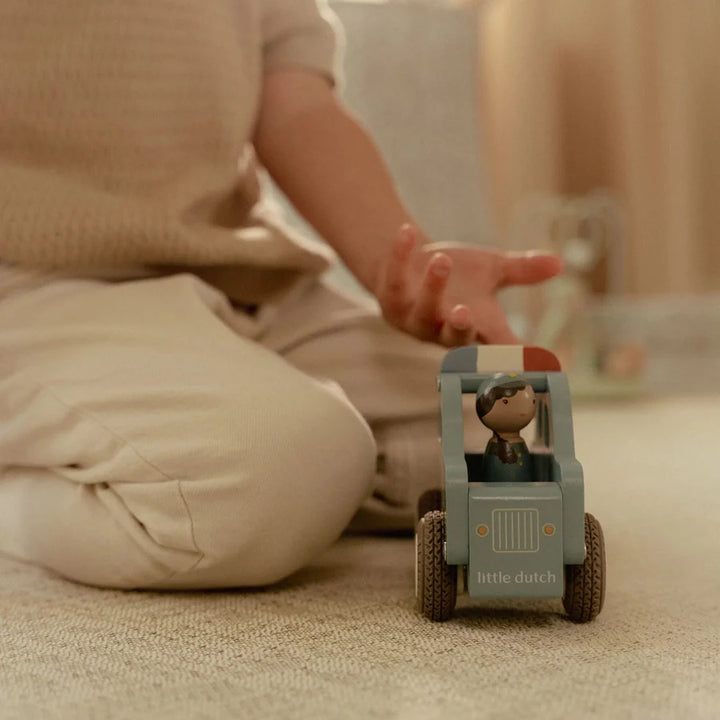 Little Dutch Wooden Police Car