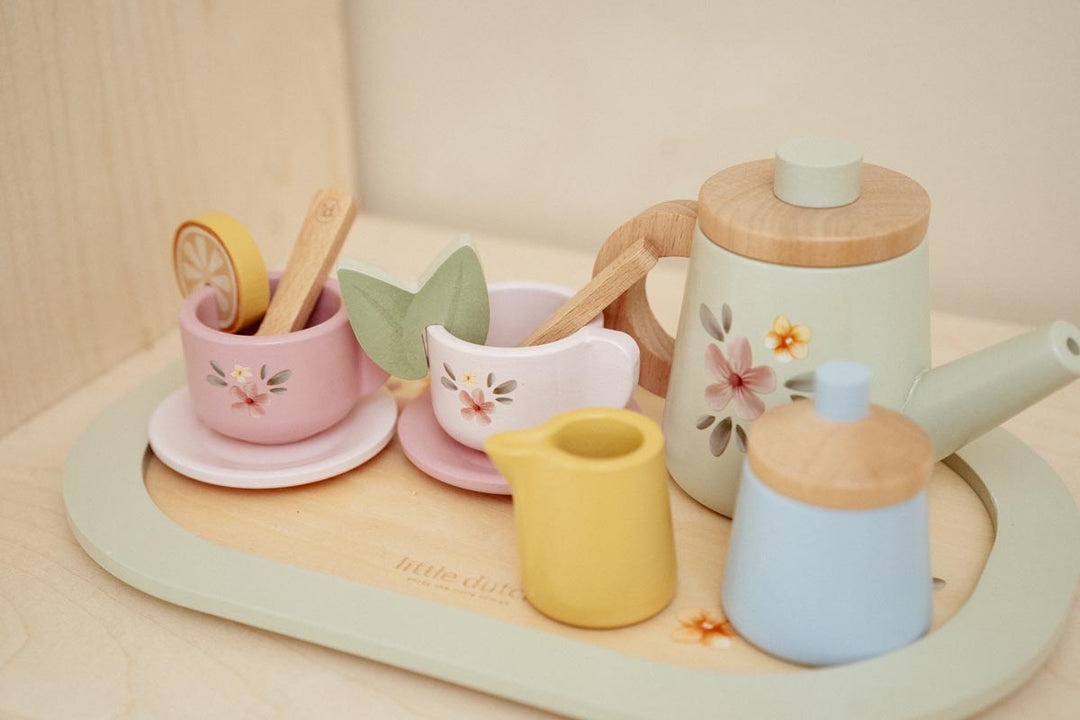 Little Dutch Wooden Tea Set