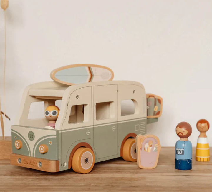 Little Dutch Wooden Vintage Campervan Toy