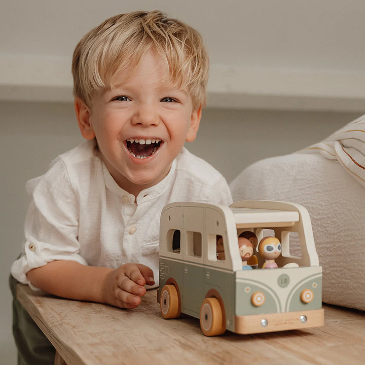 Little Dutch Wooden Vintage Campervan Toy