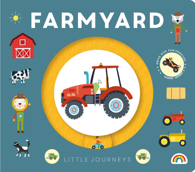 Little Journeys Farmyard Board Book