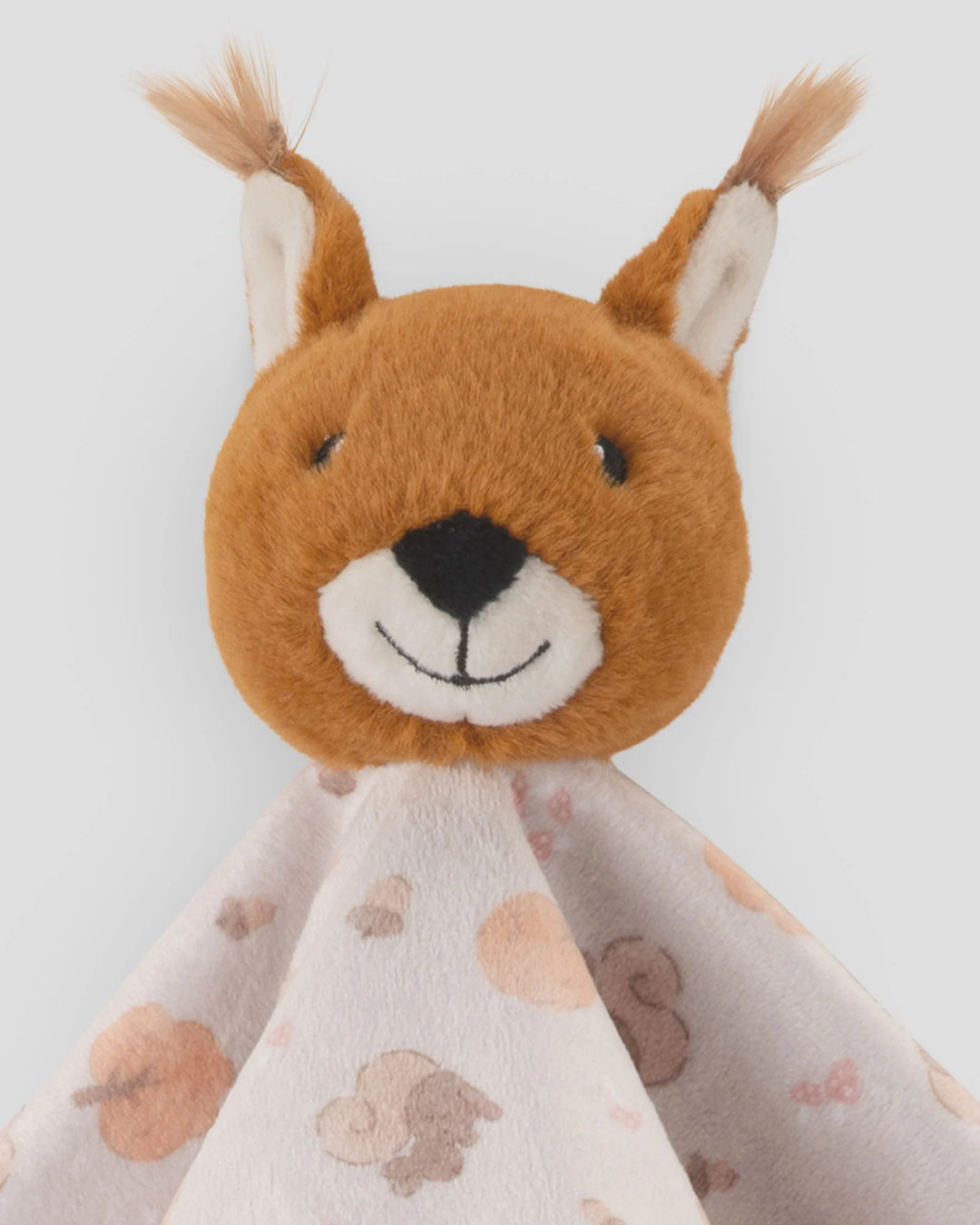 Little Linen Baby Comforter / Security Blanket - Bushland Squirrel