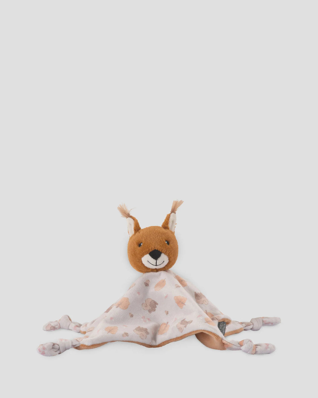 Little Linen Baby Comforter / Security Blanket - Bushland Squirrel
