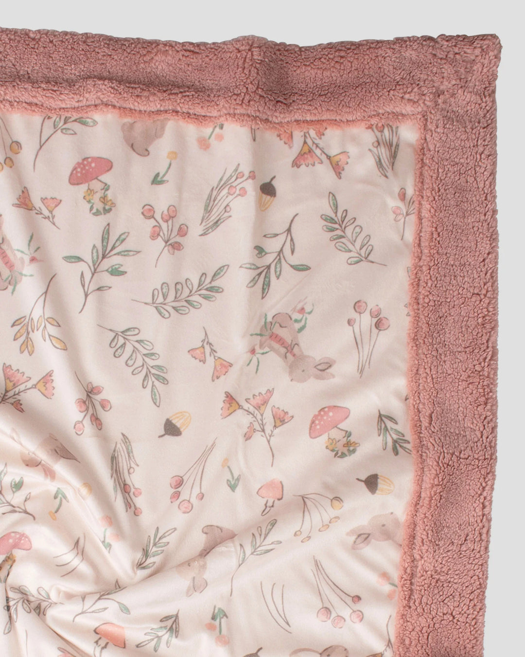 Little Linen Baby Snuggle Blanket - Harvest Bunny