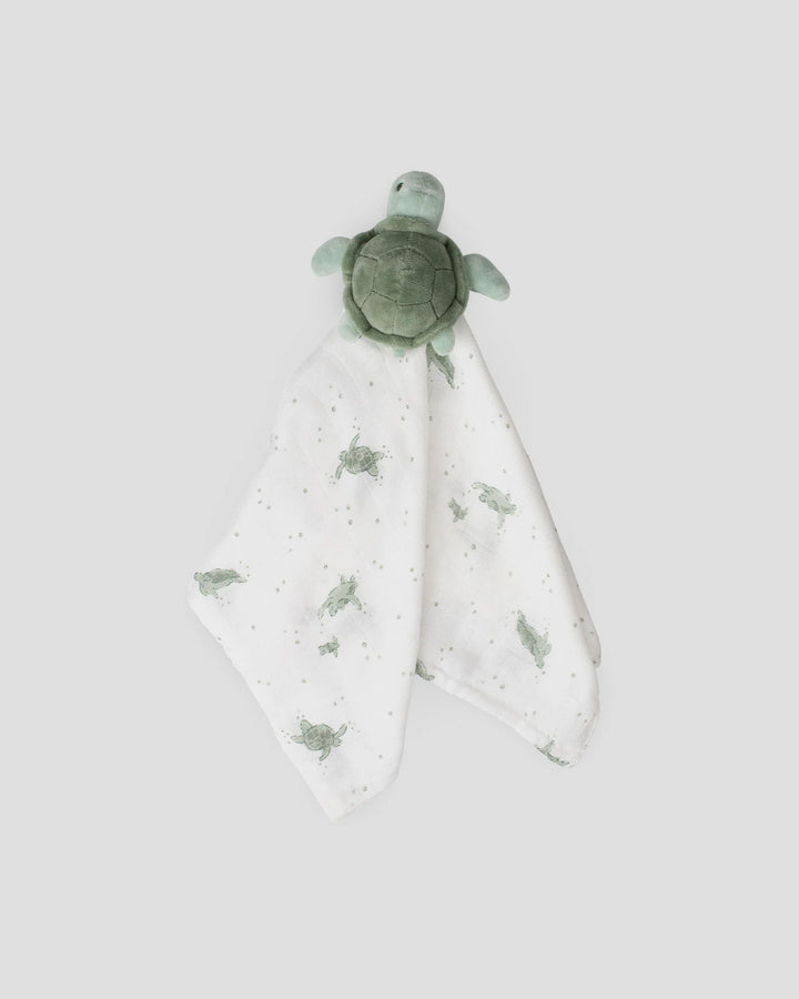 Little Bamboo Baby Lovie/Comforter - Terry the Turtle