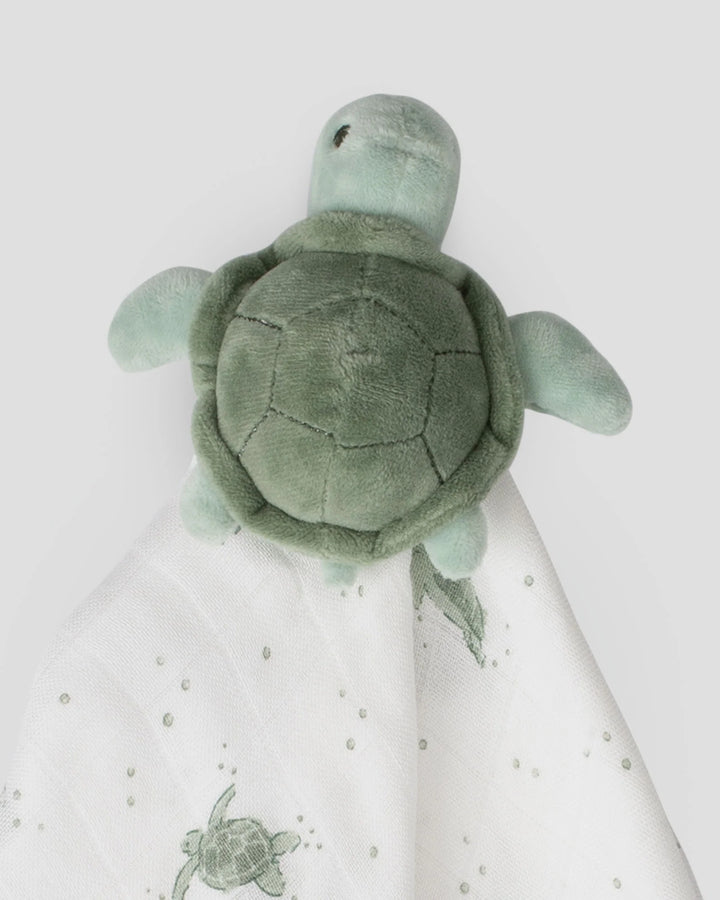 Little Bamboo Baby Lovie/Comforter - Terry the Turtle