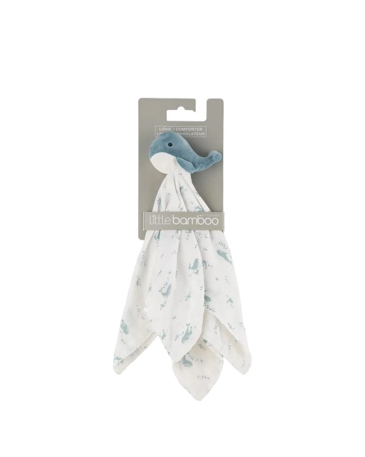 Little Bamboo Baby Lovie/Comforter - Wally the Whale