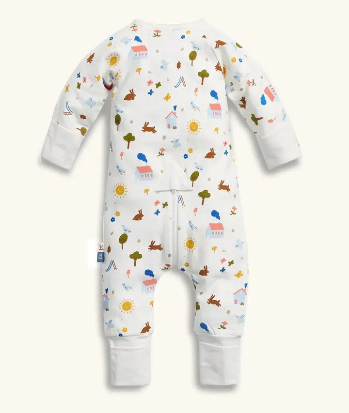 ergoPouch Layer | Long Sleeve Zip Bodysuit 1.0 TOG - Daydream