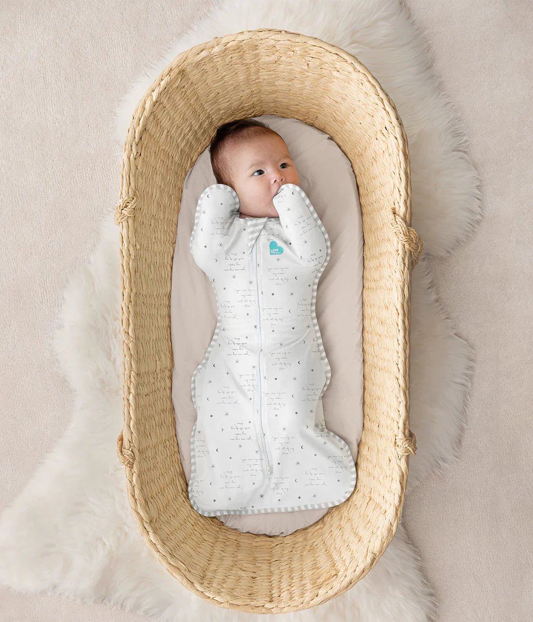 Love to Dream Swaddle Up™ Original Cotton 0.2 TOG - White Stars