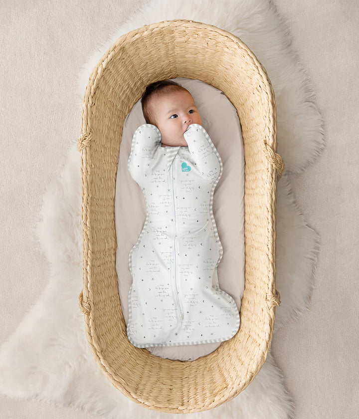 Love to Dream Swaddle Up™ Original Cotton 0.2 TOG - White Stars