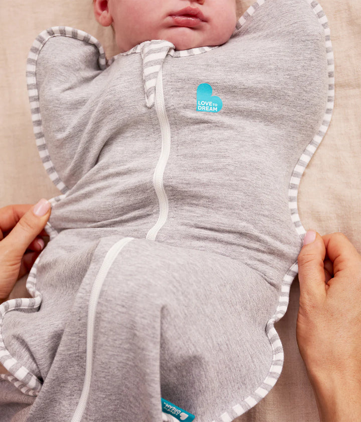 Love to Dream Swaddle Up™ Original Cotton 1.0 TOG - Grey