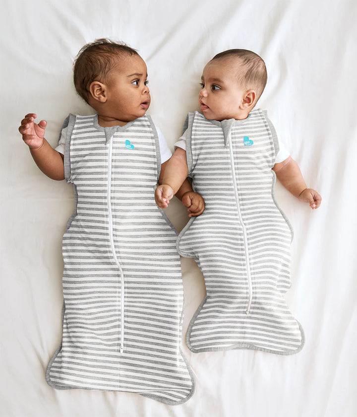 Love to Dream Swaddle Up™ Transition Bag 1.0 TOG - Grey Stripe