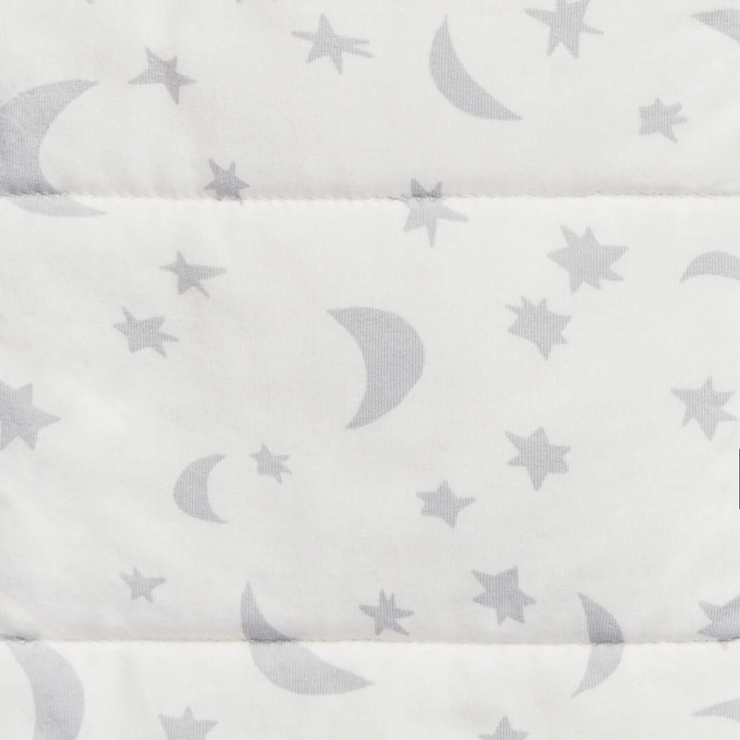 Love to Dream Quilted Cotton Sleep Suit 2.5 TOG - White Moonlight