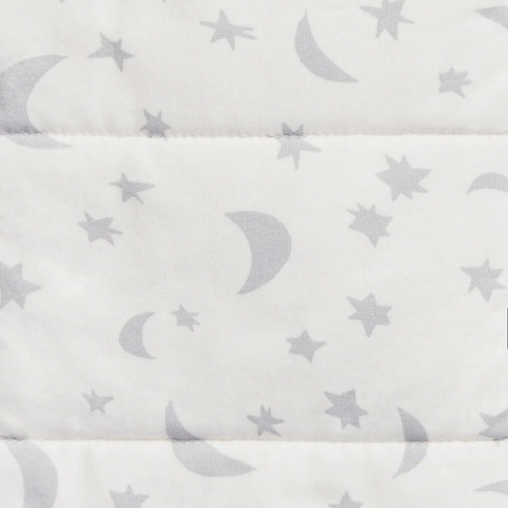 Love to Dream Quilted Cotton Sleep Suit 2.5 TOG - White Moonlight