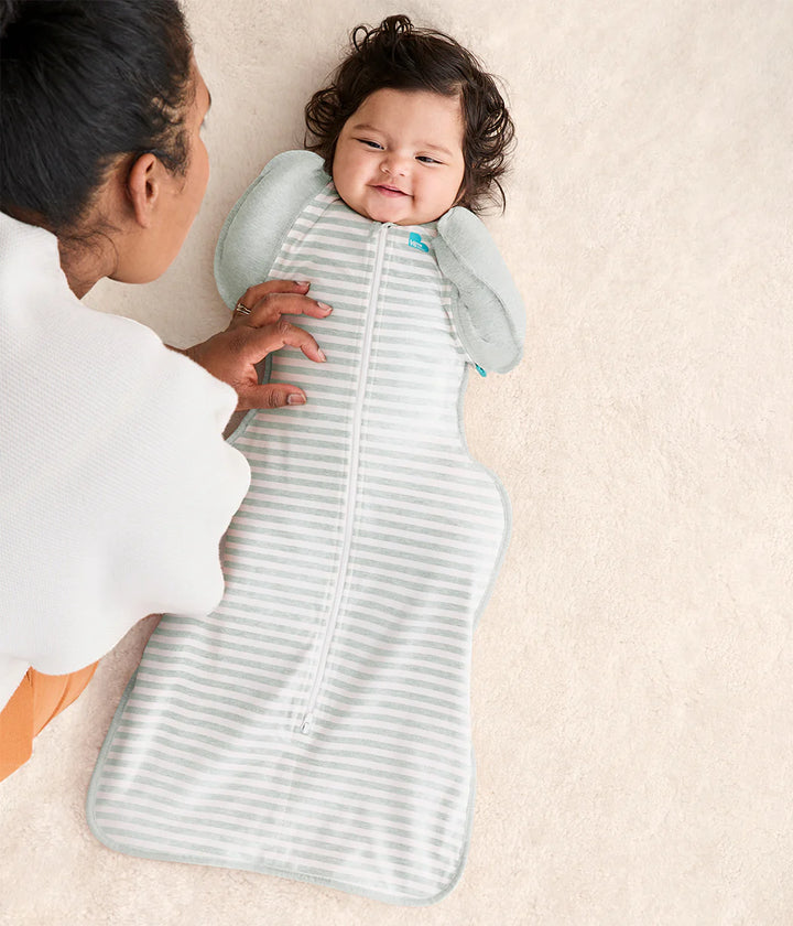 Love to Dream Swaddle Up™ Transition Bag 0.2 TOG - Olive Stripe